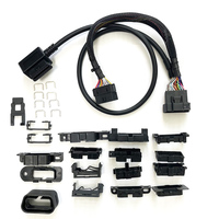 Juego de cables divisores de arnés en T OBD2, enchufes reemplazables de repuesto, Kit de arnés Universal OBD II para todos los coches y vehículos