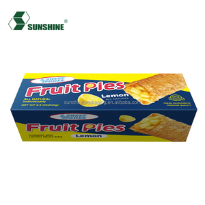 Supermarché imprimé personnalisé au détail fruits pomme tarte en soie française gâteau doux tarte au chocolat 12 paquets boîte d'emballage alimentaire - Product Image 1