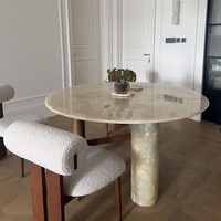 Meubles en pierre naturelle personnalisés de qualité supérieure, table basse en marbre, table d'appoint, plusieurs meubles en pierre naturelle sur mesure