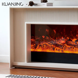 <span class=keywords><strong>Cheminée</strong></span> <span class=keywords><strong>à</strong></span> bois moderne de luxe Kuanjing personnalisable, adaptée aux villas, installation de <span class=keywords><strong>cheminée</strong></span> électrique en option - Product Image 3