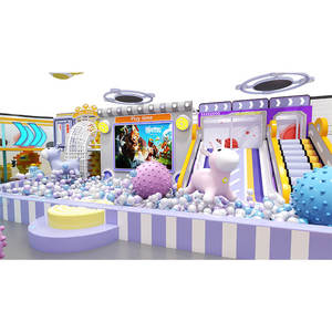 Arcobaleno parco giochi al coperto attrezzature da gioco per bambini città grande parco giochi per il piccolo centro commerciale Guangzhou - Product Image 3
