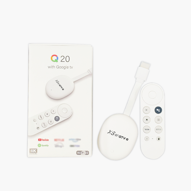 XS97 GTV Q Android 12 Smart TV Box 4K HDR 60fps BT 5.0 WiFi6 64bit with Allwinner H618 Quad Core Processor