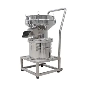 Vibrating Screen For Food And Drink Cassava Flour_Sifter Vibrator Screen Liquid