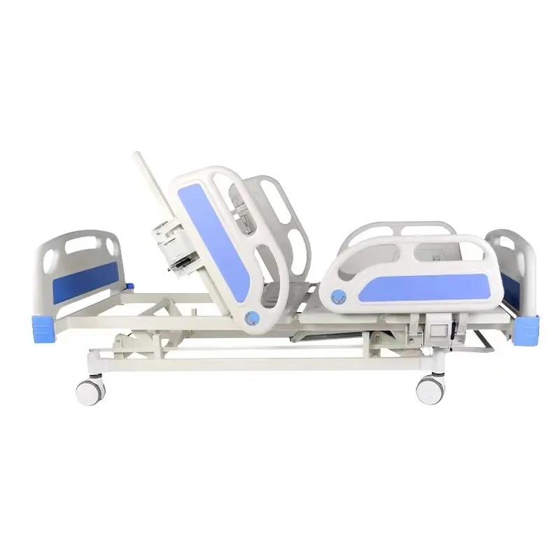 Gran oferta, cama de hospital manual con rotación de cama de enfermería para Hogar de Ancianos