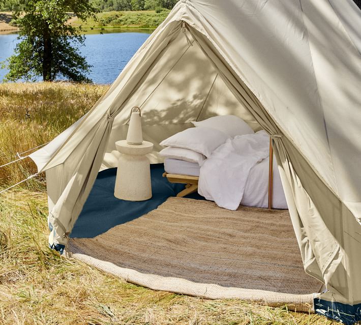 New design outdoor camping cotton canvas shelter canvas tent