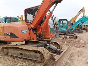 Precio barato de fábrica Original usado DOOSAN DH70 Excavadora hidráulica diesel con excelentes condiciones de trabajo Alto rendimiento - Product Image 5