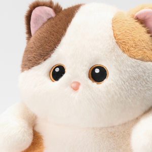 Bobova Juguete <span class=keywords><strong>de</strong></span> Peluche <span class=keywords><strong>de</strong></span> Gato <span class=keywords><strong>de</strong></span> Tres Colores 40cm, <span class=keywords><strong>Súper</strong></span> Suave, Poliéster y Algodón PP, Bordado, Regalo para el Hogar - Product Image 3