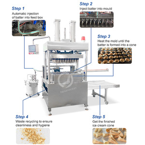 OCEAN Machine De Fabrication De Cone Et Pizza Cone Ice Cream Cono De Helado Pizza Cone Maquina - Product Image 3