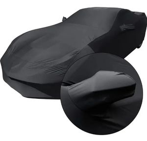 Couverture de voiture en tissu élastique pour l'extérieur, vêtements de voiture d'exposition de <span class=keywords><strong>garage</strong></span> anti-poussière - Product Image 3