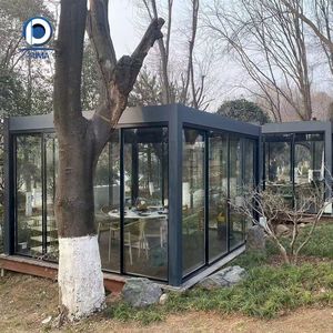 <span class=keywords><strong>Pavillon</strong></span> de loisirs extérieur Prima personnalisable en aluminium anti-corrosion pour cours de villas, pergola en aluminium - Product Image 5