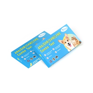 애완 동물 고양이/개 사용을위한 DVOT 수의사 EHR 아나 라임 Chw Anaplasma 하트 웜 급속 콤보 테스트 키트 - Product Image 2