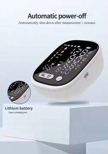 LED 스크린 충전식 Bp 기계 고정밀 의료 스마트 자동 전자 디지털 상완 혈압 모니터 - Product Image 4