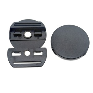 Hebilla Magnética Redonda de 38mm, Color Negro, Hebilla de Ajuste para Mochila, Equipaje, Casco de Seguridad - Product Image 3