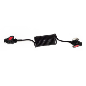 Stage Lighting LED Network Cable <strong>Spiral</strong> 2 Core,stretch 2.5 Meters,20awg 0.5mm <strong>Spiral</strong> <strong>Electrical</strong> Cable - Product Image 1