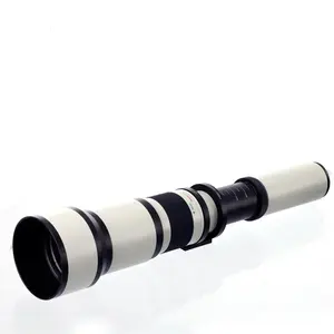 650mm-1300mm f/8 DSLR 망원 렌즈 카메라 렌즈 캐논