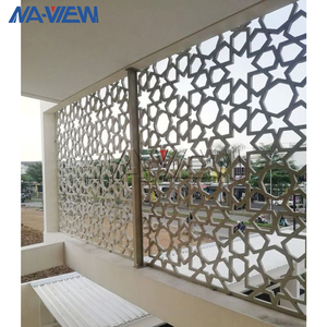 Revêtements extérieurs modernes en alliage d'aluminium et panneaux de façade intérieurs pour les murs-rideaux d'hôtels avec un design Mashrabiya décoratif - Product Image 6