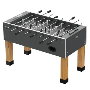 Lựa chọn tốt nhất MDF Gỗ 55 "kích thước đầy đủ Foosball bảng trong Nhà trò chơi phòng bảng với quả bóng thiết lập cho người lớn, trẻ em