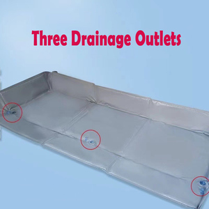 Colchón de baño plegable impermeable de PVC de alta calidad para adultos, ancianos, Enfermería Médica, uso hospitalario, fábrica de pacientes postrados en cama - Product Image 4