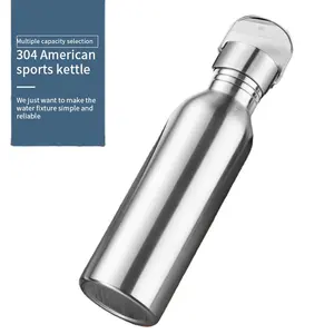 flexible lids Sports Stainless Steel Water Bottle double Wall Hot Cold Water Bottle Insulated Vacuum Flask for Kids School