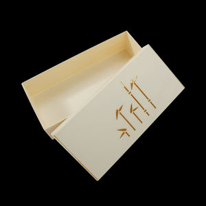 Vente en gros mini château creux en bois blanc rouge estampage <span class=keywords><strong>de</strong></span> boîtes cadeaux <span class=keywords><strong>de</strong></span> bonbons <span class=keywords><strong>de</strong></span> faveur <span class=keywords><strong>de</strong></span> mariage emballage - Product Image 4