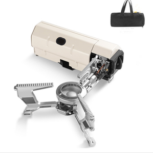 Outdoor Draagbare Opvouwbare Camping Butaan Gasfornuis Met Instelbare Brandintensiteit - Product Image 2