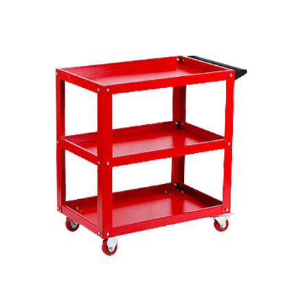 Chariot de rangement d'outils pour atelier roulants, 3 niveaux, utilitaire roulants