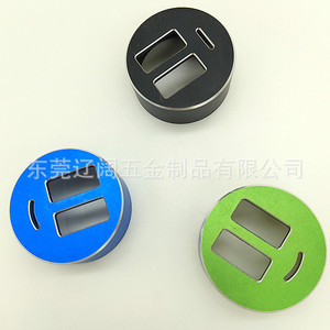 Carcasa de Cargador de Coche de Aleación de Aluminio 45x8 USB Tipo A, Soporte de Procesamiento Personalizado con Diseño a Medida - Product Image 2