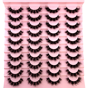 Offerta Speciale: 20 Paia di Ciglia Finte Naturali e Folte, Extension Ciglia 6D in Visone Sintetico per Bellezza - Product Image 3