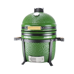 <span class=keywords><strong>Barbecue</strong></span> Kamado de table Auplex Green OEM, petit <span class=keywords><strong>barbecue</strong></span> au charbon de <span class=keywords><strong>bois</strong></span> en céramique de 15 pouces - Product Image 5