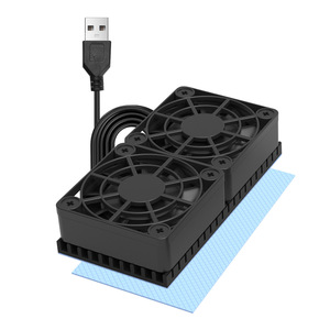 Mini radiador USB, tarjeta gráfica, enrutador, ventilador de refrigeración, disco duro, puente Norte-Sur, 5V, teléfono móvil de aluminio ultrafino - Product Image 1