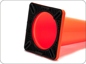 กรวยจราจรพีวีซี Wesure Safety ขนาด 700 มม. สีส้ม สำหรับงานหนัก ผลิตภัณฑ์เตือนความปลอดภัยบนท้องถนน - Product Image 2