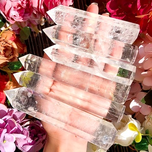 Cristal de Cuarzo Natural Transparente al por Mayor – Torre de Roca Blanca, Piedra Preciosa Suelta para Manualidades y Decoración del Hogar, Regalo de Pascua - Product Image 3