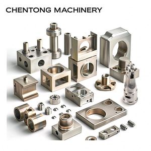 ผู้ผลิต OEM รับผลิตชิ้นส่วนอะลูมิเนียม ทองเหลือง สแตนเลส ด้วยเครื่องจักรซีเอ็นซี ชิ้นส่วนอะลูมิเนียมที่ผลิตด้วยเครื่องจักรซีเอ็นซี - Product Image 1