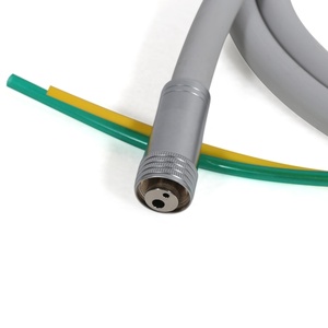 ¡Gran venta! Conector de tubo de manguera de tubo de silicona Dental para pieza de mano de alta velocidad y baja 2 orificios T2 - Product Image 3