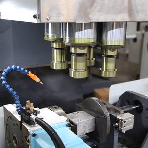 เครื่องเจาะ CNC สำหรับเจาะชิ้นส่วนชุดเหล็กอะลูมิเนียมสังกะสีทองแดง4แกน - Product Image 3