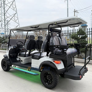 6 kişi elektrikli Golf arabası yeni varış Offroad araç CE Ccertificated özelleştirilmiş kabul - Product Image 3