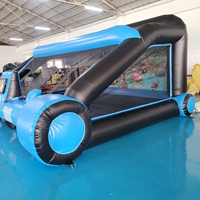 Jeu de sport de tir IPS commercial le plus populaire pour les enfants amusant interactif extérieur pour toboggan gonflable choix de dessus pour l'extérieur