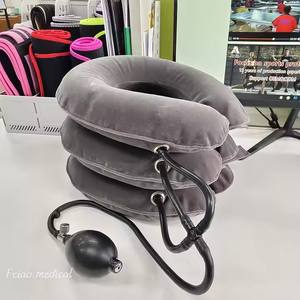 Collare Cervicale Gonfiabile Regolabile, Dispositivo <span class=keywords><strong>di</strong></span> Trazione per il Collo, Supporto Ortopedico ad Aria per il Collo - Product Image 6