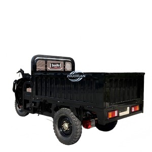 Heavy Duty Open Body Electric Cargo Tricycle with Reinforced Steel Frame - Product Image 3