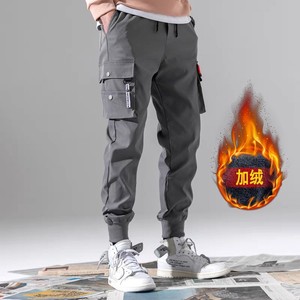 Pantalon de survêtement léger et imperméable personnalisé de haute qualité pour hommes, style <span class=keywords><strong>cargo</strong></span>, vente en gros - Product Image 4