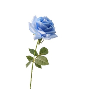 Fiori Artificiali di Alta Qualità, Bouquet di Rose Turche a Stelo Singolo con Effetto Idratante, Decorazione per la Casa, Arte Floreale in Stile Goffrato - Product Image 5