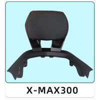 Convient pour 25 dossiers arrière en alliage d'aluminium Yamaha XMAX300, modèles de voitures d'origine, dossiers spéciaux modifiés