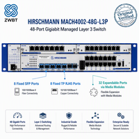 Switch Ethernet Industrial Hirschmann MACH4002-48G-L3P con Puertos de Uplink Fast Ethernet