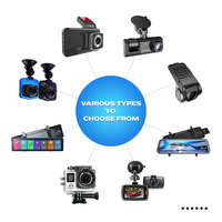 Caméra de bord DVR pour voiture WIFI DashCam G-sensor Cars Video Recorder 1080P Rear View Camera Night Vision Parking Monitor Wide Angle 170
