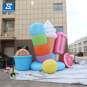 Customized Inflatable Fruit Ice Cream Combination Giant Inflatable <strong>Dessert</strong> Combination Inflatable Advertising Decoration Model - Product Image 6