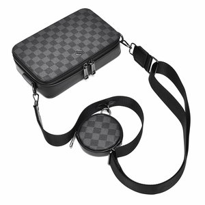 Nuova Borsa a Tracolla Trendy in PU per Uomo, Personalizzabile, OEM - Product Image 4