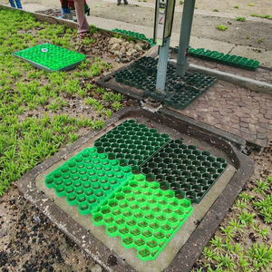 JNZ Grille de pavés <span class=keywords><strong>d</strong></span>'allée en plastique à prix réduit Pavés de <span class=keywords><strong>gravier</strong></span> PP de haute qualité Grille <span class=keywords><strong>d</strong></span>'herbe de voiture à pénétration en plastique <span class=keywords><strong>pour</strong></span> jardin - Product Image 6