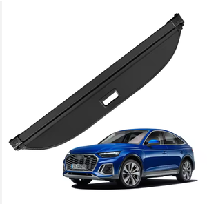 Cubierta de carga de <span class=keywords><strong>maletero</strong></span> retráctil para Audi <span class=keywords><strong>Q5</strong></span> Q5L <span class=keywords><strong>2018</strong></span> + accesorio de coche para interiores versión mejorada accesorios interiores - Product Image 1