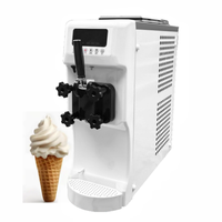 Machine à crème glacée molle automatique de haute qualité, machine à crème glacée molle électrique commerciale