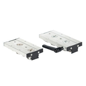 SGR SGB Slitte di Bloccaggio a 4 Ruote Nere e Argento SGB10N-4UU SGB15N-4UU SGB15-4UU SGB20N-4UU SGB20-4UU SGB25-4UU SGB35-4UU - Product Image 5